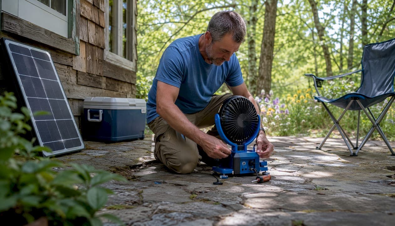 Solar Fan with Battery: Best Picks for Off-Grid Cooling